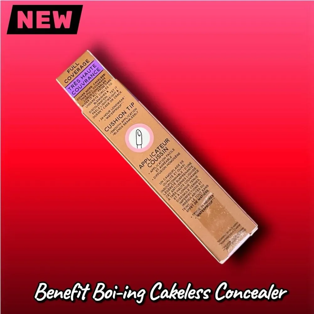 NEW NWT – Benefit Boi-ing Cakeless Concealer – Shade No. 9 – Full Size 0.17 fl o